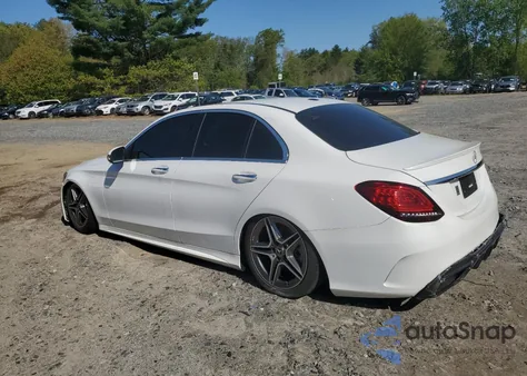 2020 Mercedes-Benz C 300 4Matic from USA, damaged, VIN 55SWF8EB5LU327421